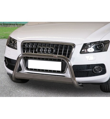 Bull Bar protezione anteriore inox lucido 60mm con traversa Audi Q5 2008 20