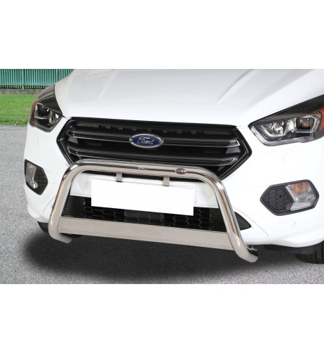 Bull Bar protezione anteriore inox lucido 60mm Ford Kuga 2017 2019