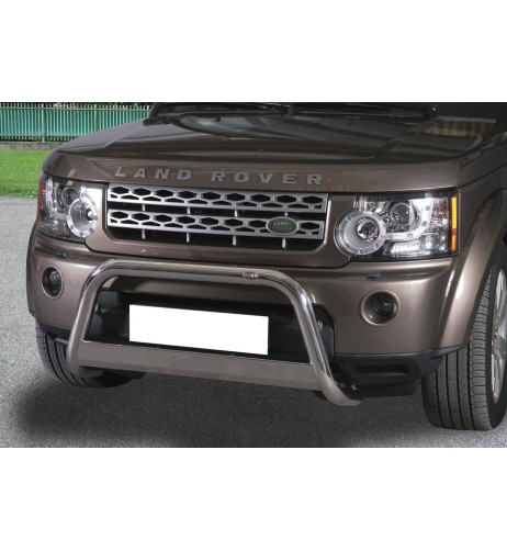 Bull Bar protezione anteriore inox lucido 60mm Land Rover Discovery 4 2009 