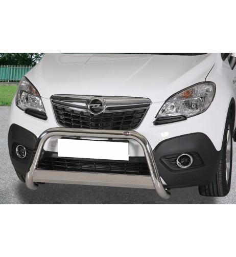 Bull Bar protezione anteriore inox lucido 60mm Opel Mokka 2012 2019