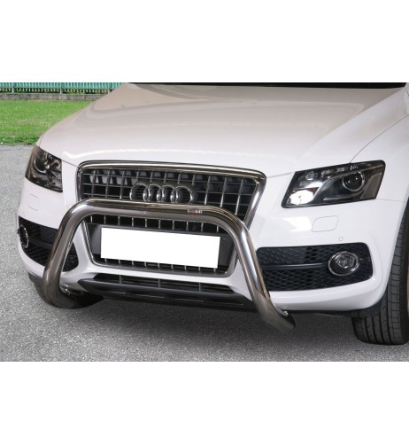 Bull Bar protezione anteriore inox lucido 70mm Audi Q5 2008 2015