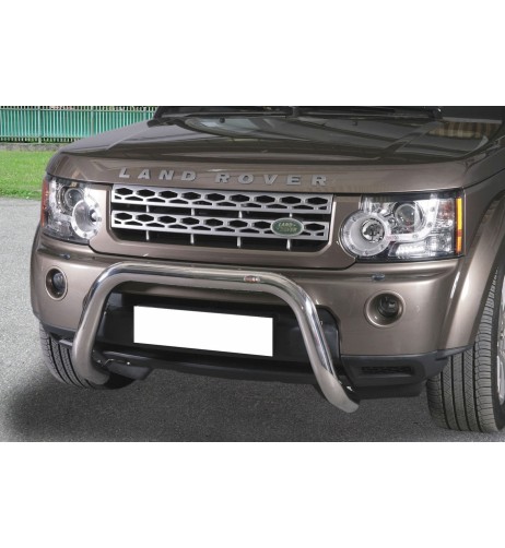 Bull Bar protezione anteriore inox lucido 70mm Land Rover Discovery 4 2009 