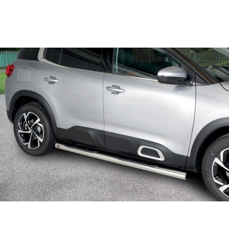 Pedane laterali inox lucido 70mm Citroen C5 Aircross dal 2019