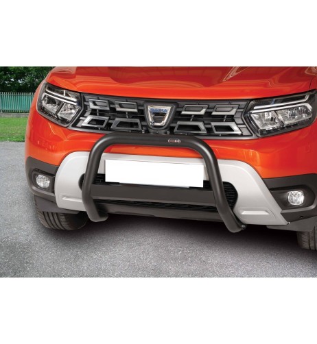 Bull Bar protezione anteriore inox black 60mm Dacia Duster 2021 2023