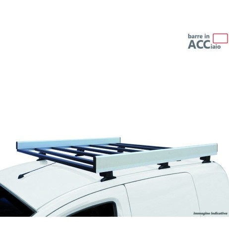 Bagagliera cestello G3 in acciaio Peugeot Expert 2007 2016