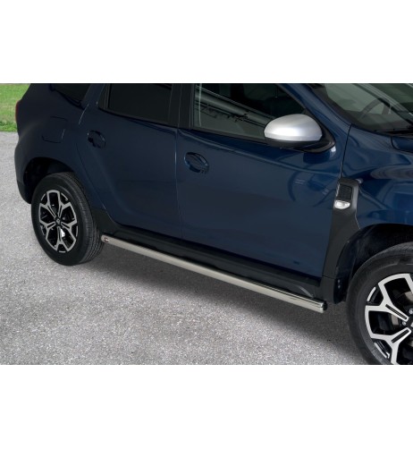 Tubi laterali protezione inox lucido Dacia Duster 2018 2023