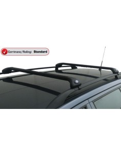 BARRE PORTATUTTO ALLUMINIO PER NISSAN QASHQAI (2007-2013) RAILING