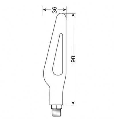 Coppia Di Frecce Moto A Led Luce Sequenziale Omologate LighTech