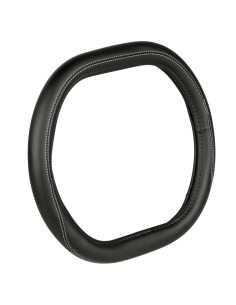 Coprivolante universale 37 39mm eco pelle nera carbon look