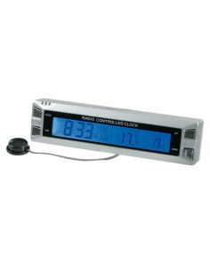 Orologio radiocontrollato termometro sveglia illuminazione 12 24V SEYIO R 3