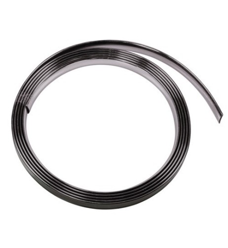 Profilo adesivo cromato nero auto 25 metri larghezza 14mm