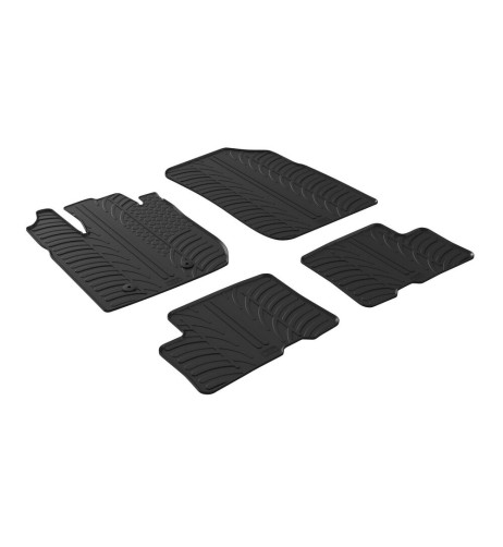 Set tappetini su misura gomma profumati DACIA Duster 2018 2024