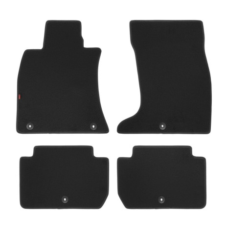 Set tappetini su misura moquette Kia Stinger 4WD 2018 2021