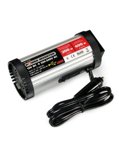 Power Inverter trasformatore di corrente 12 220V 200 400W USB