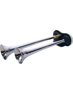 Tromba pneumatica bitonale camion 39cm con elettrovalvola 24V