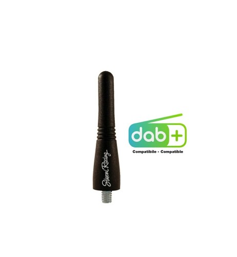 Antenna auto Simoni Racing Gum nera 6cm