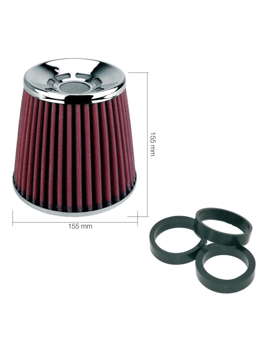 Filtro Aria Auto Tuning Universale conico FSR UD