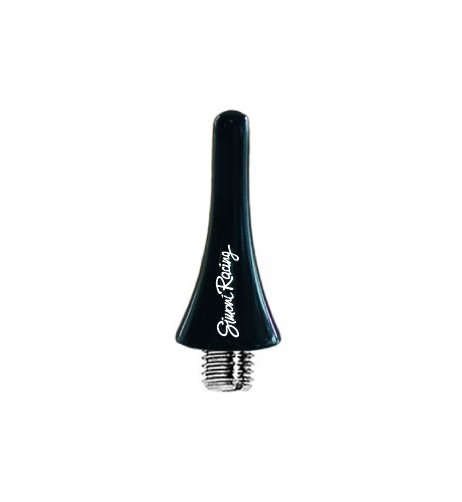 Antenna auto Simoni Racing Mini nera 3cm