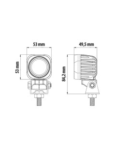 Spia a LED 12V moto scooter auto tuning colore VERDE foro 11 2mm