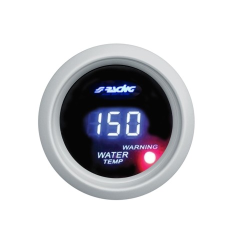 Indicatore digitale 2 Simoni Racing temperatura acqua luce azzurra