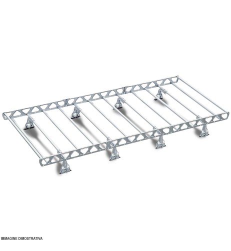 Bagagliera Omega Vans 315x160cm Nissan Primastar L2 lungo 2002 2014