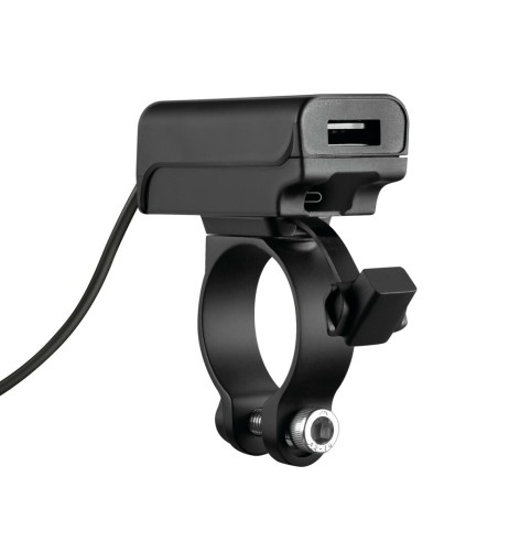 Caricatore montaggio manubrio con doppia presa USB SAE