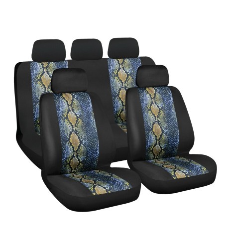 Set completo coprisedili auto universali Reptile effetto rettile