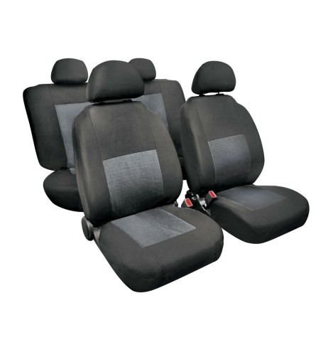 Set fodere coprisedili universali auto Sport grigio