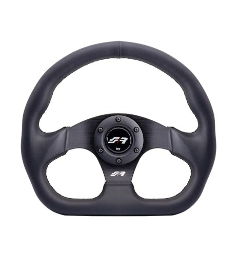 Volante sportivo eco pelle nero 330mm Simoni Racing NFS