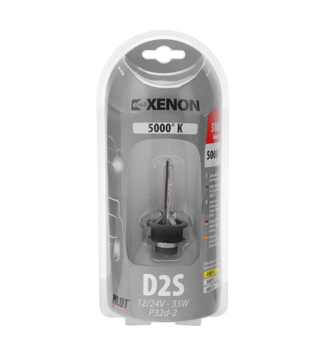 Lampada singola HID Xenon 5000K D2S 35W P32d 2 omologata