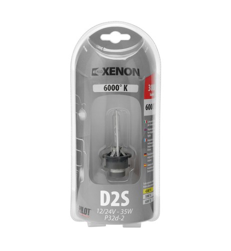 Lampada singola HID Xenon 6000K D2S 35W P32d 2