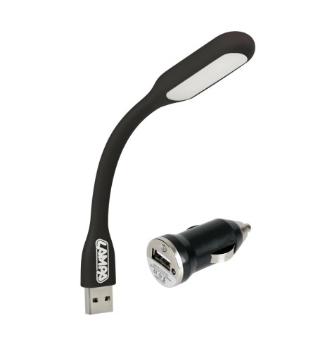 Lampada flessibile a LED COB caricatore USB 12 24V