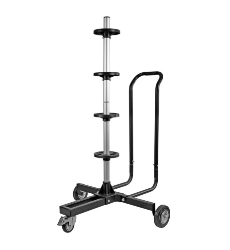 Carrello salvaspazio porta cerchi e pneumatici max 100kg