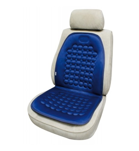 Coprisedile singolo schienale ergonomico rilassante blu