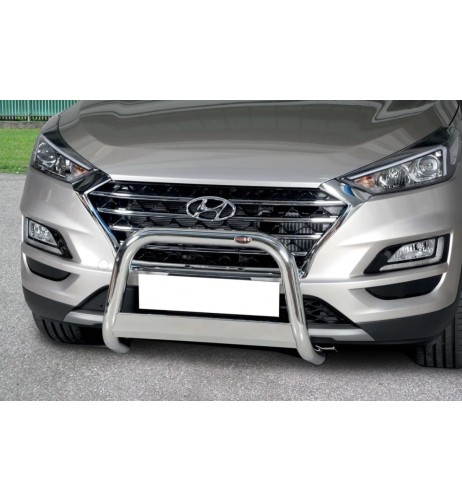 Bull Bar protezione anteriore inox 60mm Hyundai Tucson dal 2018