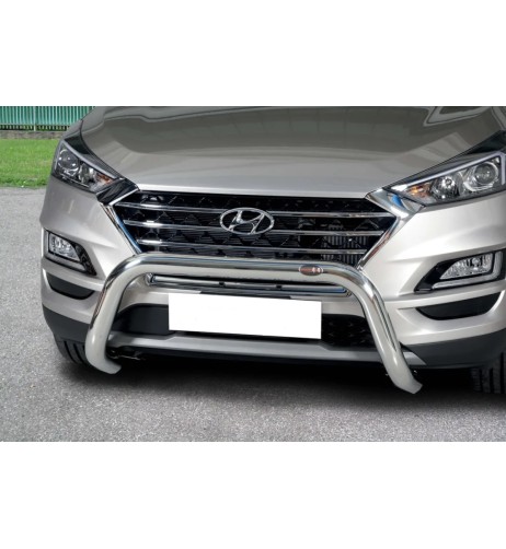 Bull Bar protezione anteriore inox 70mm Hyundai Tucson dal 2018